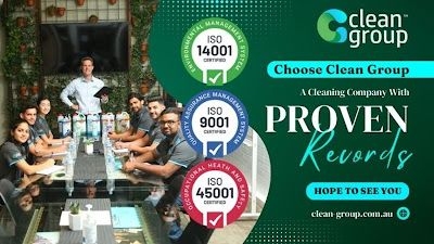 What experience do Clean Group’s cleaners have?